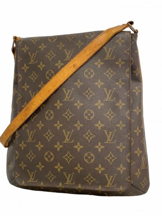Louis Vuitton Handbags - Louis Vuitton Shoulder Bag Monogram Musette Brown